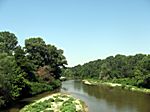 Marica, der zweitgrößte Fluss in Bulgarien (nach der Donau)